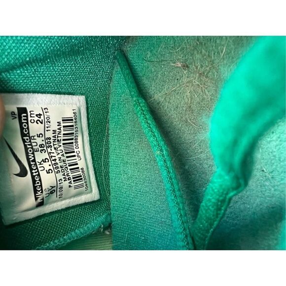 Nike KD VI GS Low Top Camo Easter Green Atomic Mango 599477 303 Size 6 Youth - Picture 5 of 6